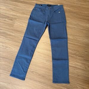 *NWT* Lucky Brand 121 Heritage Slim Straight Leg Pants in Yale Blue (30x30)